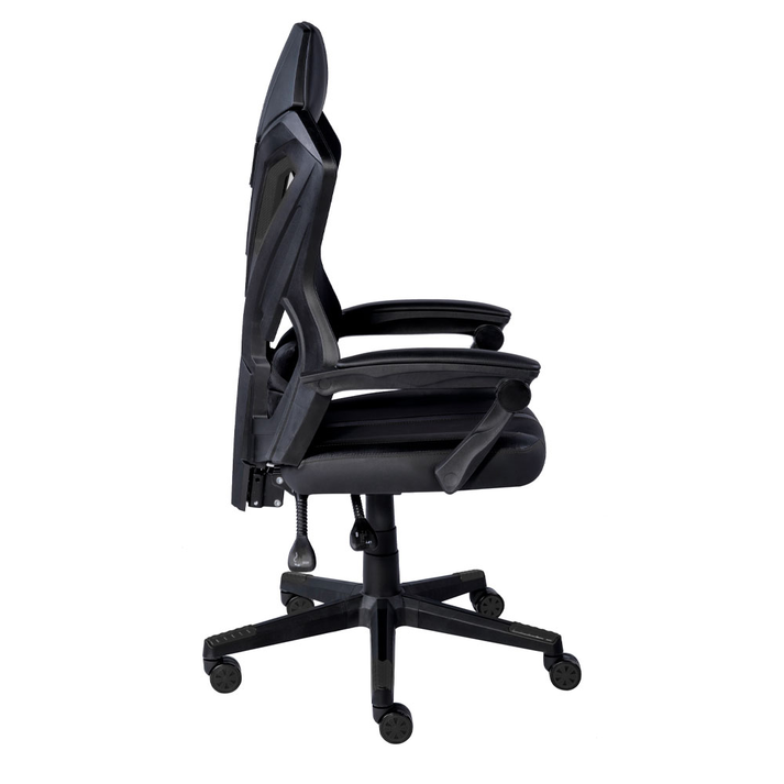 OUTRIDER ΚΑΡΕΚΛΑ GAMING ΓΡΑΦΕΙΟΥ ΜΑΥΡΟ 50x74x128