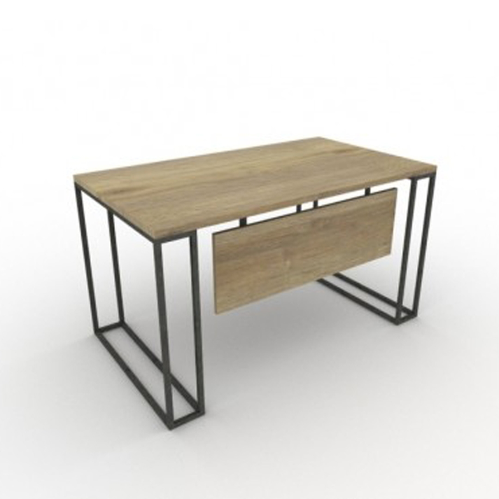 ΓΡΑΦΕΙΟ  ΜΕ ΜΕΤΑΛΛΙΚΑ ΠΟΔΙΑ  ΜΕΛΑΜΙΝΗ ΕΛΛΗΝΙΚΗΣ ΚΑΤΑΣΚΕΥΗΣ IRON LNA 140*80*75