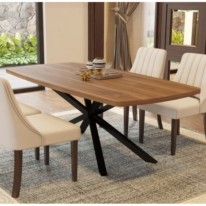 Galace Harmony Τραπεζαρία Ελληνικής Κατασκευής AFS 180x90xΗ75cm