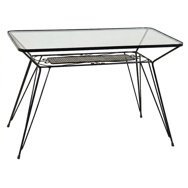 Γαλβανισμένο Παραλ/μο Τραπέζι Φερ Φορζέ 140 x 70 x 73(h)cm