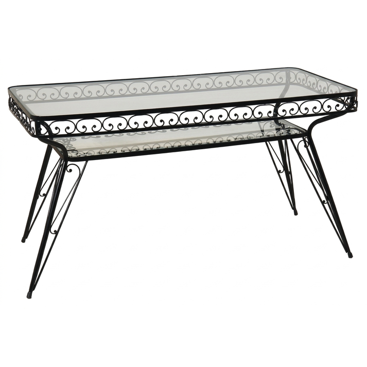 Γαλβανισμένο Παραλ/μο Τραπέζι Μασίφ 160 x 90cm