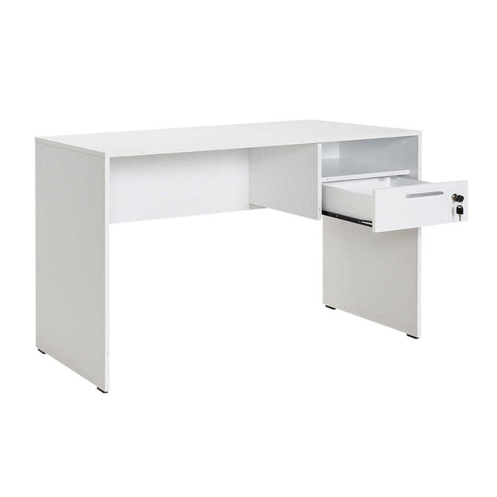 Γραφείο εργασίας Concept χρώμα λευκό 120x60x75εκ.