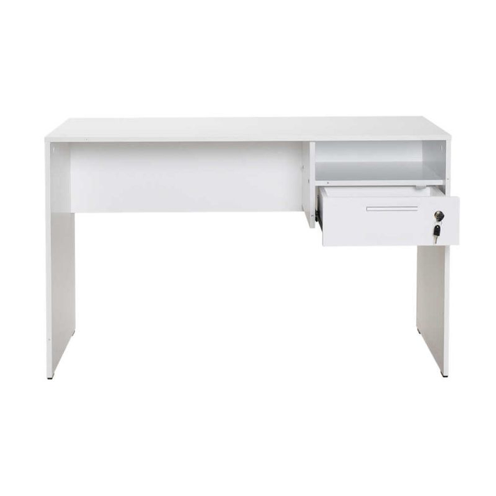 Γραφείο εργασίας Concept χρώμα λευκό 120x60x75εκ.