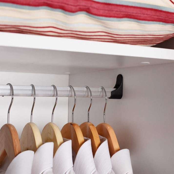 Ντουλάπα ρούχων Base τετράφυλλη με συρτάρια χρώμα λευκό - sonoma 137x52x198εκ.