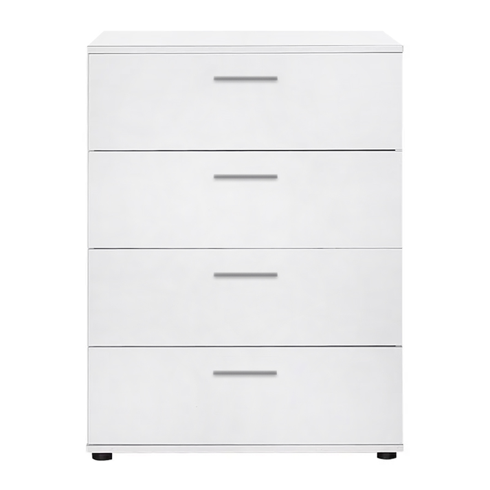 Συρταριέρα Trendline χρώμα λευκό 73x44x96εκ.