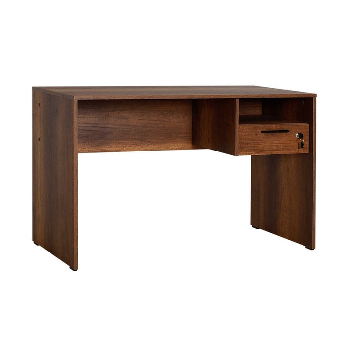 Γραφείο εργασίας Concept χρώμα καρυδί 120x60x75εκ.