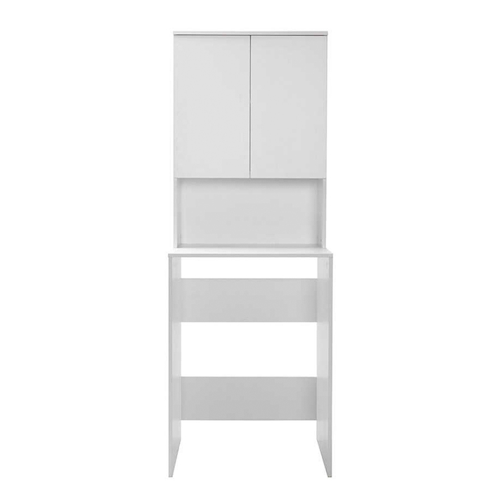 Έπιπλο πλυντηρίου Ceza χρώμα λευκό 65x60x182εκ.