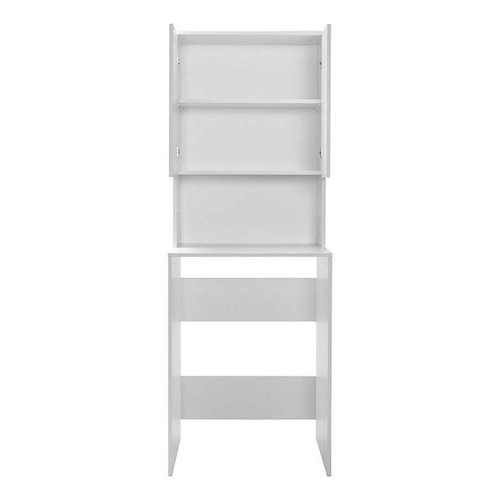 Έπιπλο πλυντηρίου Ceza χρώμα λευκό 65x60x182εκ.