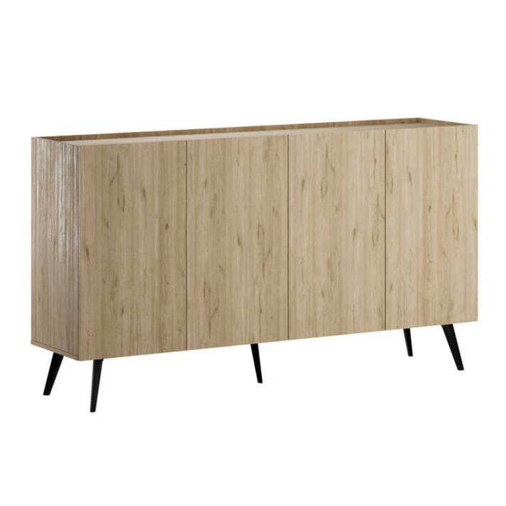 Μπουφές Luna χρώμα florida oak 180x43x100εκ.