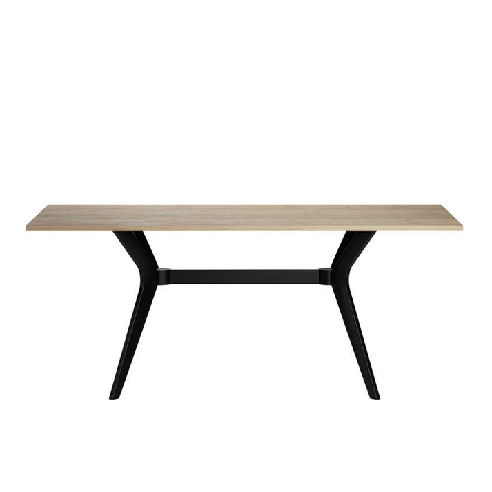 Τραπέζι Luna χρώμα florida oak 181x90x75εκ.