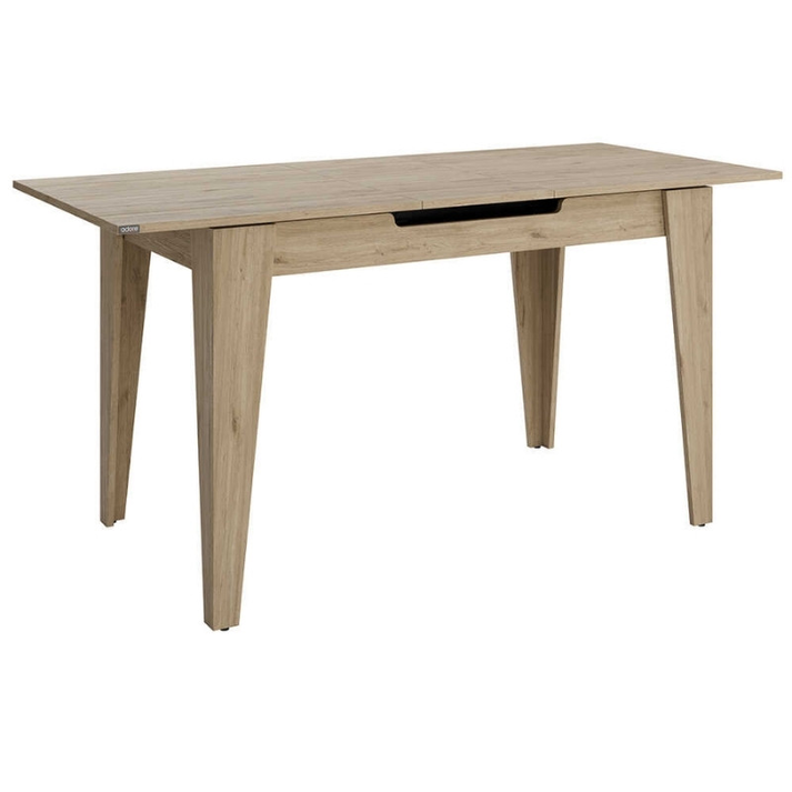 Τραπέζι Trendline επεκτεινόμενο χρώμα oak 120/150x70x75εκ.