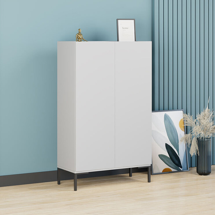 Παπουτσοθήκη - Ντουλάπι Pool χρώμα λευκό 72x34x119εκ.