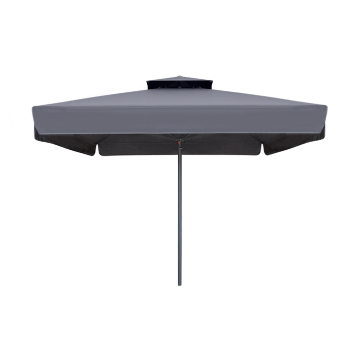 Ομπρέλα επαγγελματική Juno τηλεσκοπική αλουμινίου χρώμα ανθρακί 3x3m.