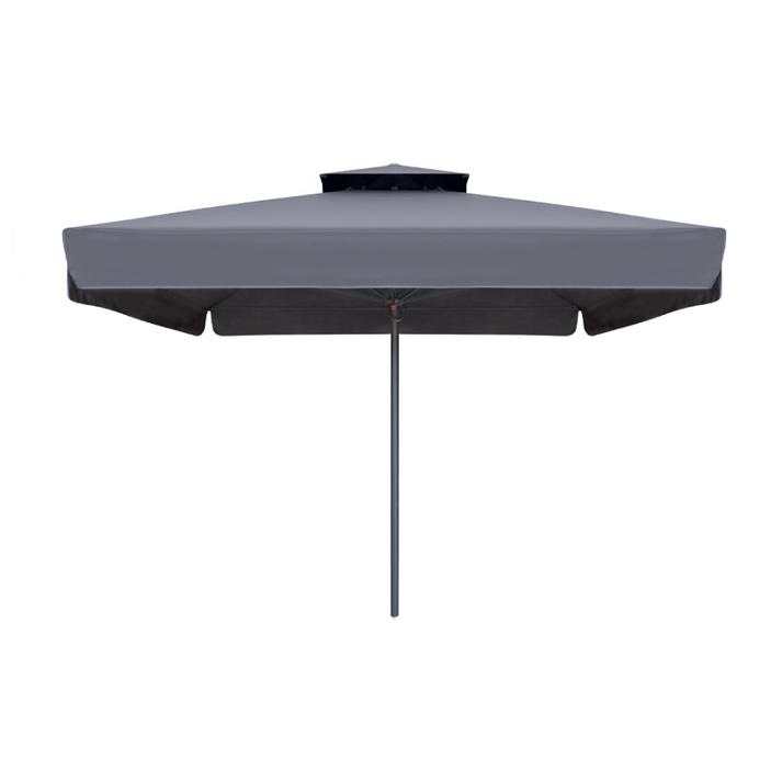 Ομπρέλα επαγγελματική Juno τηλεσκοπική αλουμινίου χρώμα ανθρακί 3,5x3,5m.