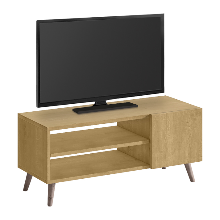 Έπιπλο τηλεόρασης Parma χρώμα sapphire oak 90x30x40εκ.