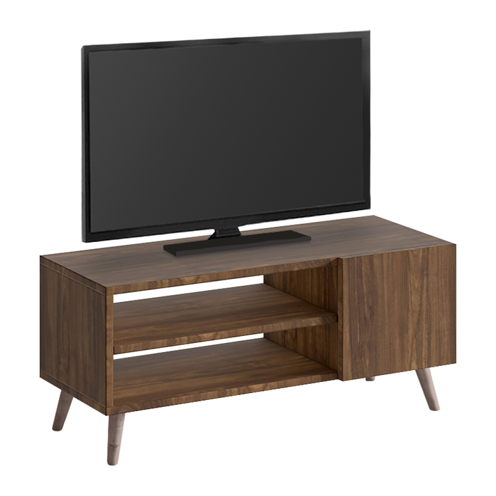 Έπιπλο τηλεόρασης Parma χρώμα καρυδί 90x30x40εκ.