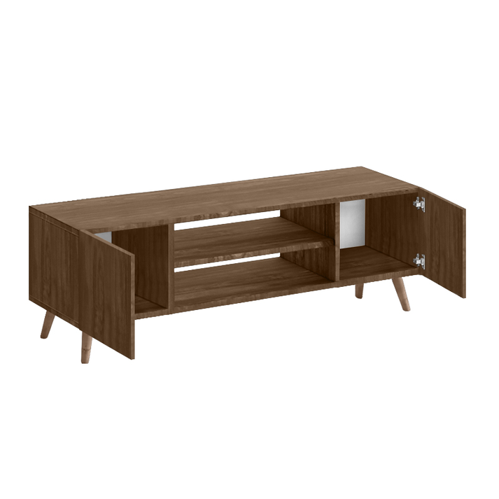 Έπιπλο τηλεόρασης Etna χρώμα καρυδί 120x30x45εκ.