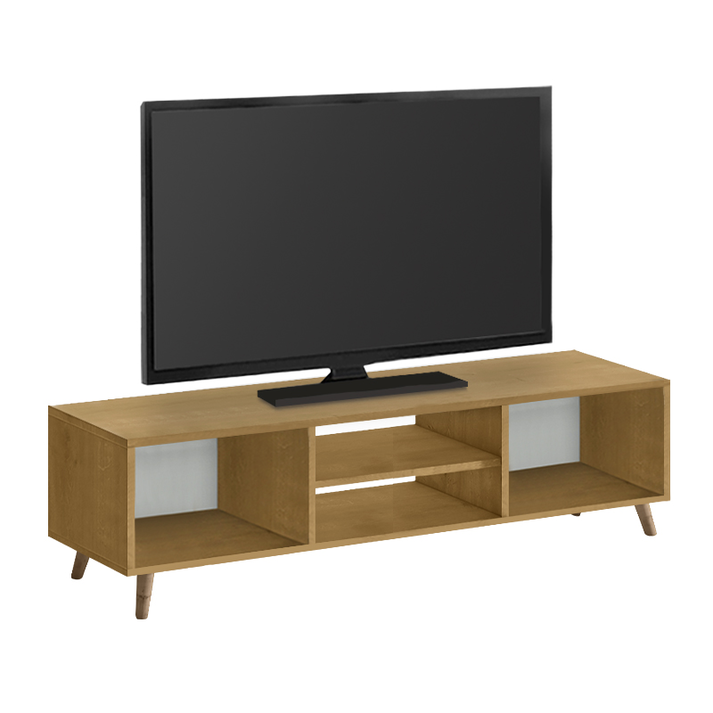 Έπιπλο τηλεόρασης Loren χρώμα sapphire oak 120x30x40εκ.