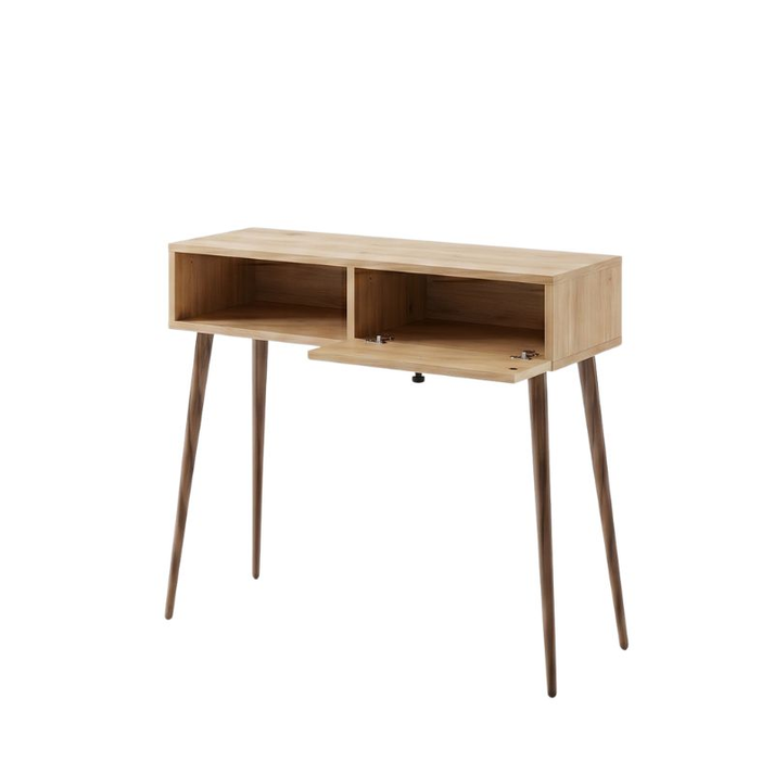 Κονσόλα Napoli χρώμα sapphire oak 90x29x88εκ.