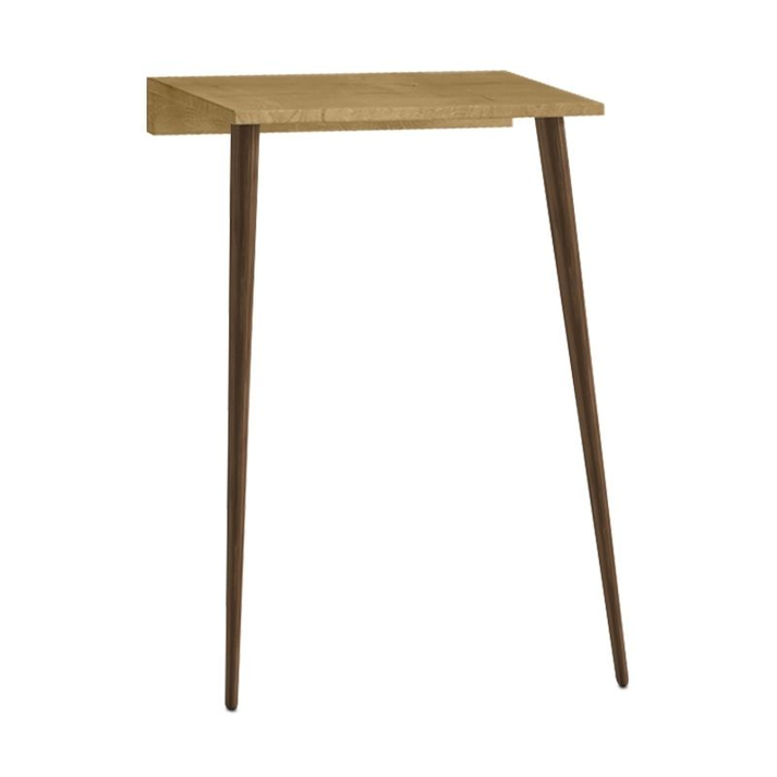 Κονσόλα επιτοίχια Moca χρώμα sapphire oak 60x22x77εκ.