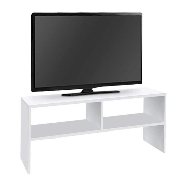 Έπιπλο τηλεόρασης Beirut χρώμα λευκό 80x30x40εκ.