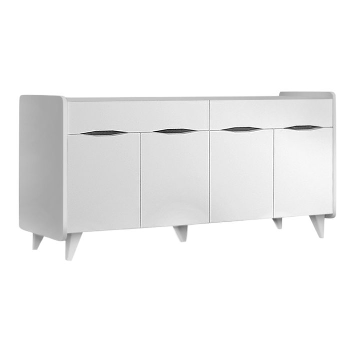 Μπουφές Sila χρώμα λευκό 140x45x72εκ.