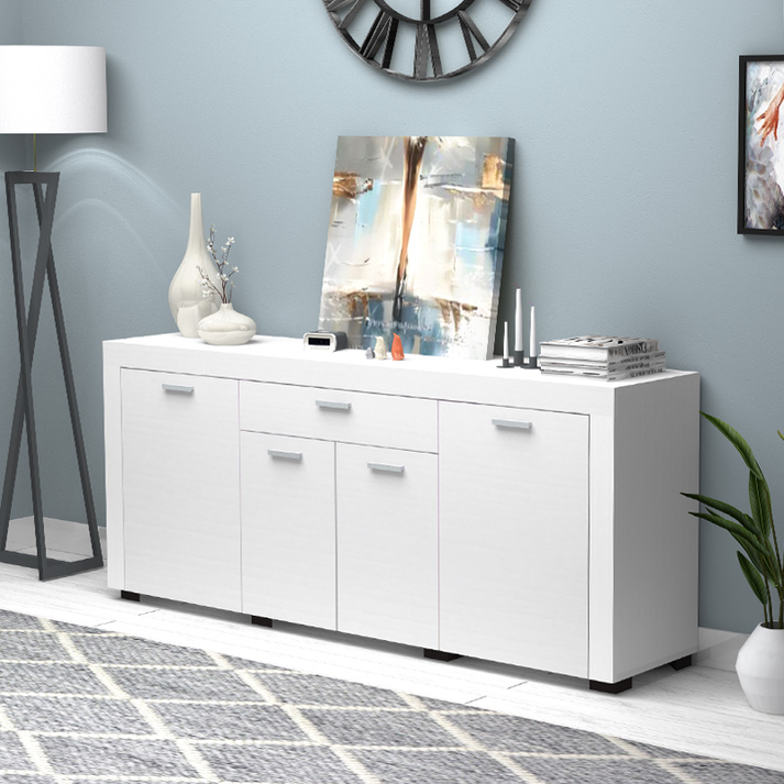 Μπουφές Joseph χρώμα λευκό 177x40x76εκ.