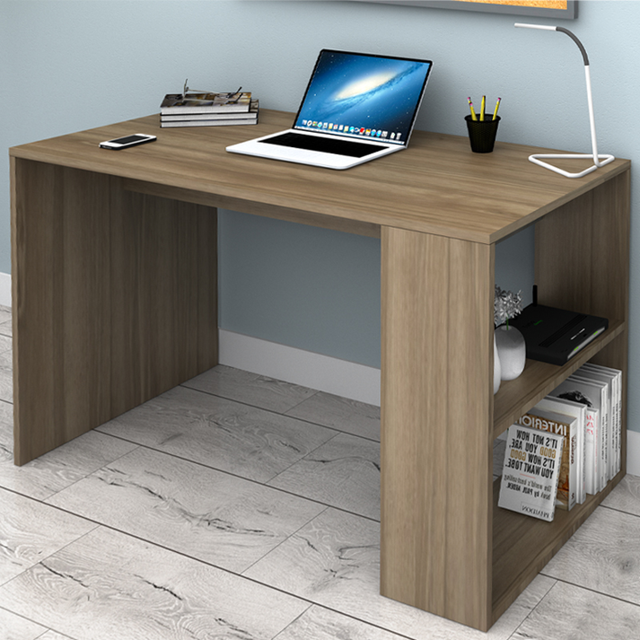 Γραφείο εργασίας Mikro χρώμα καρυδί 120x60x75εκ.