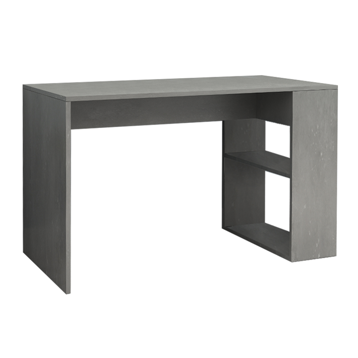 Γραφείο εργασίας Mikro χρώμα γκρι σκυροδέματος 120x60x75εκ.