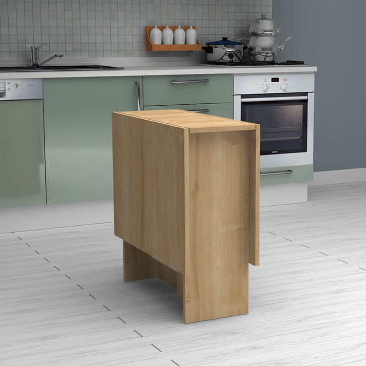 Τραπέζι Pepe επεκτεινόμενο χρώμα φυσικό οξιάς 28(56+56)x77x75εκ.