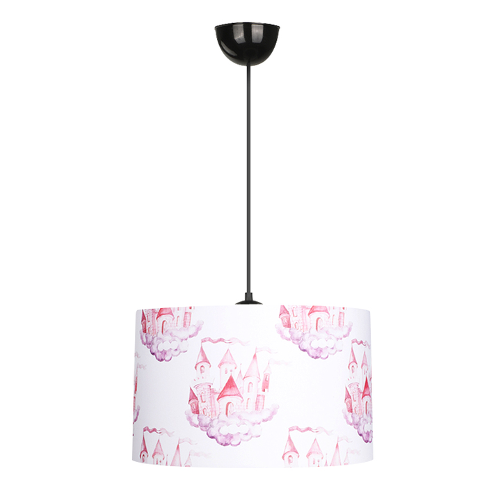 Φωτιστικό οροφής Tale E27 ύφασμα PVC μονόφωτο πολύχρωμο Ø33x70εκ.