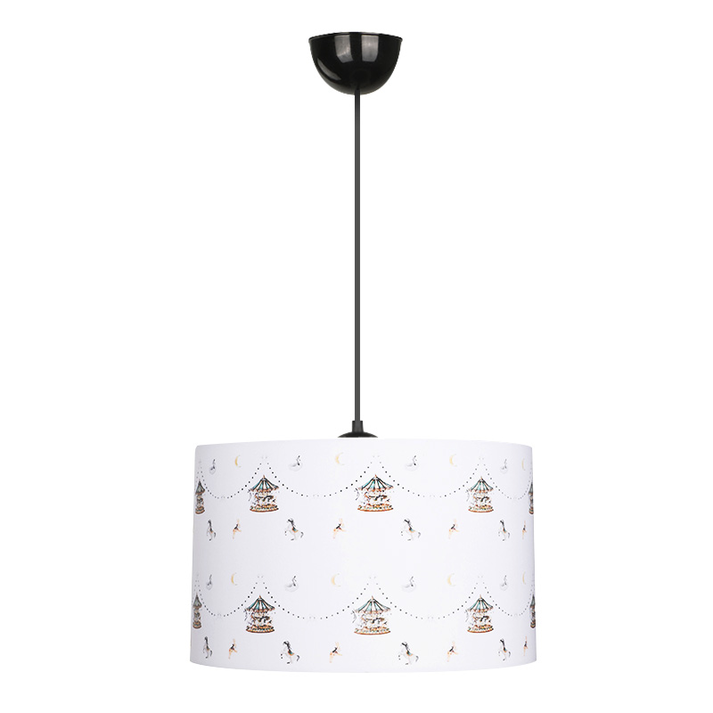 Φωτιστικό οροφής Tale E27 ύφασμα PVC μονόφωτο πολύχρωμο Ø33x70εκ.