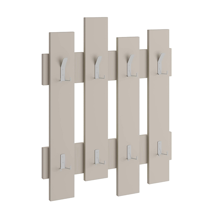 Κρεμάστρα τοίχου Wave χρώμα sandstone 64x4x81εκ.