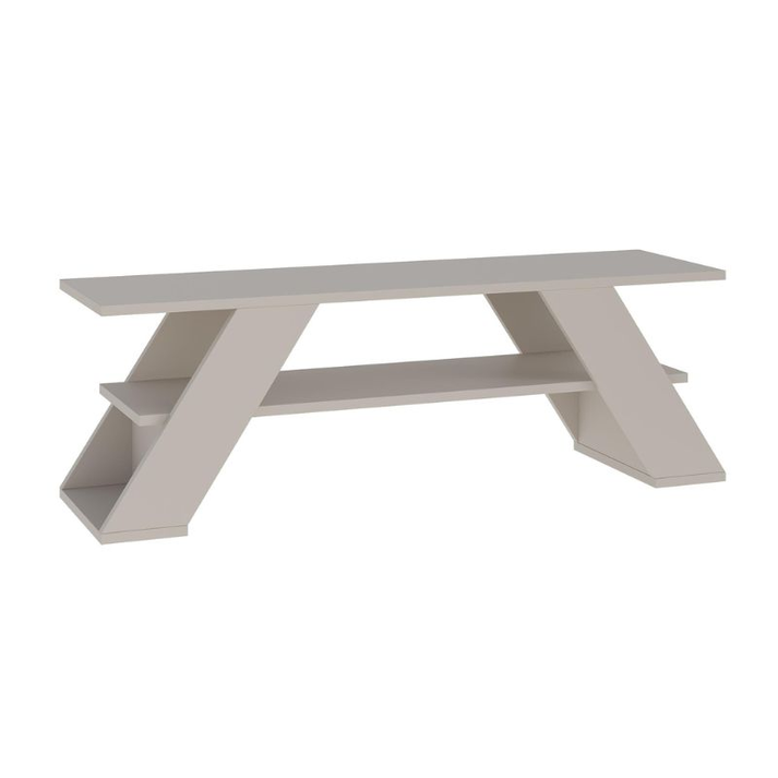 Έπιπλο τηλεόρασης Farfalla χρώμα sandstone 120x33,5x40εκ.