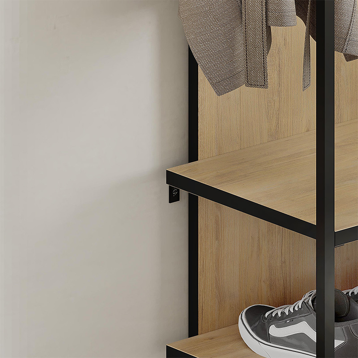 Έπιπλο εισόδου Archy χρώμα sapphire oak 53x31,7x180εκ.