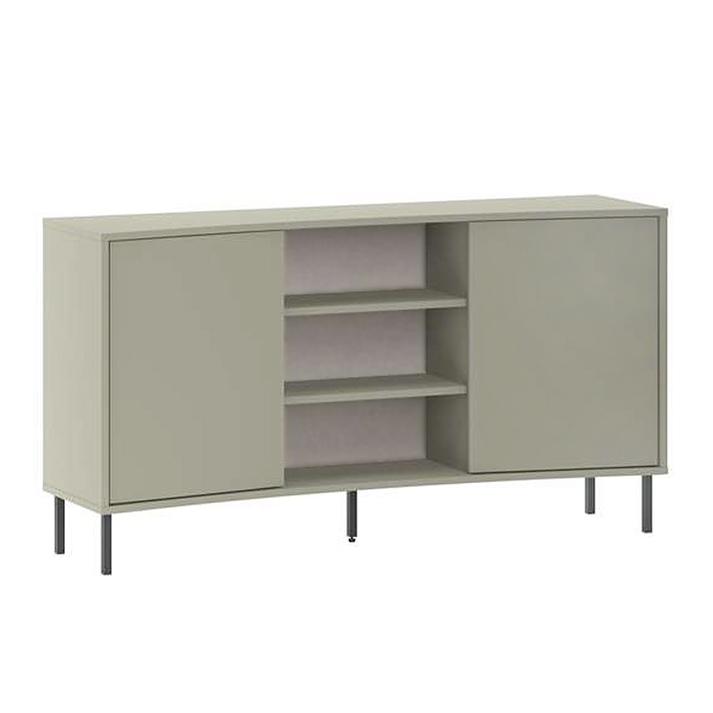 Μπουφές Frem χρώμα ash green 150x40x81εκ.