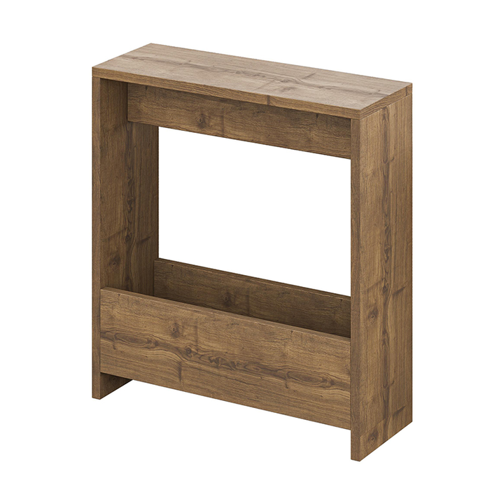 Τραπεζάκι βοηθητικό Simpi χρώμα ανοιχτό καρυδί 55x20x60εκ.