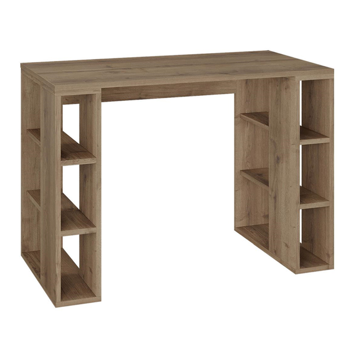 Γραφείο εργασίας Colmar χρώμα ανοιχτό καρυδί 106x50x75εκ.