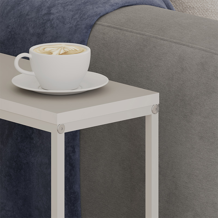 Τραπεζάκι βοηθητικό Lido χρώμα sandstone 60x22x62εκ.