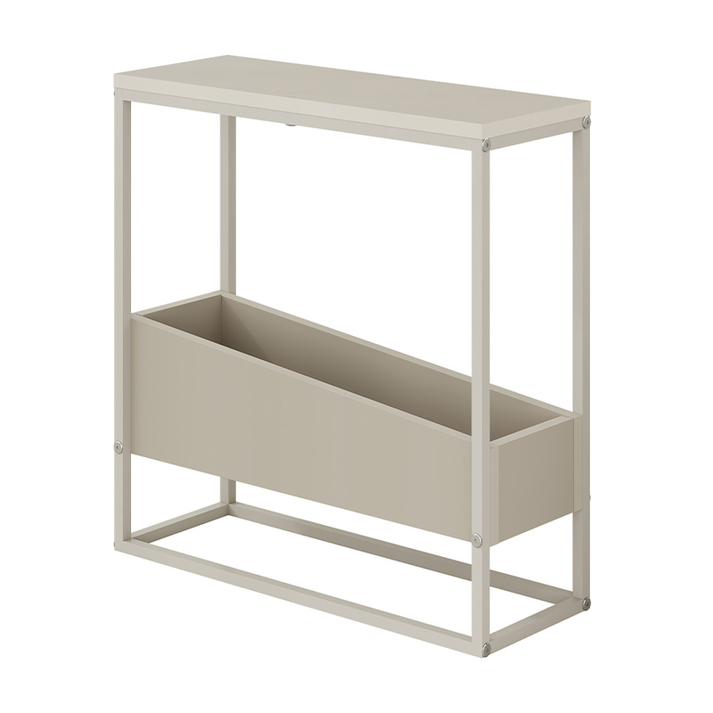 Τραπεζάκι βοηθητικό Lido χρώμα sandstone 60x22x62εκ.