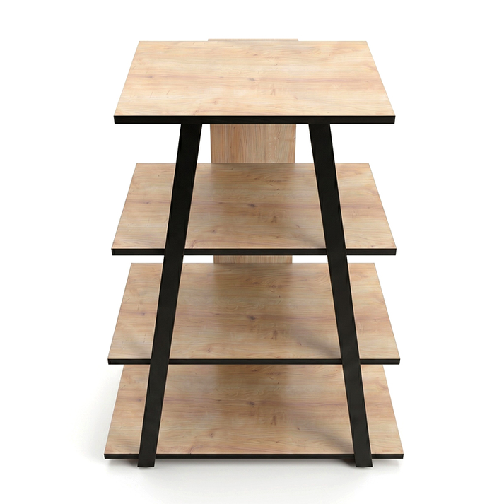 Έπιπλο τηλεόρασης Lyno χρώμα sapphire oak 70,4x54x80εκ.
