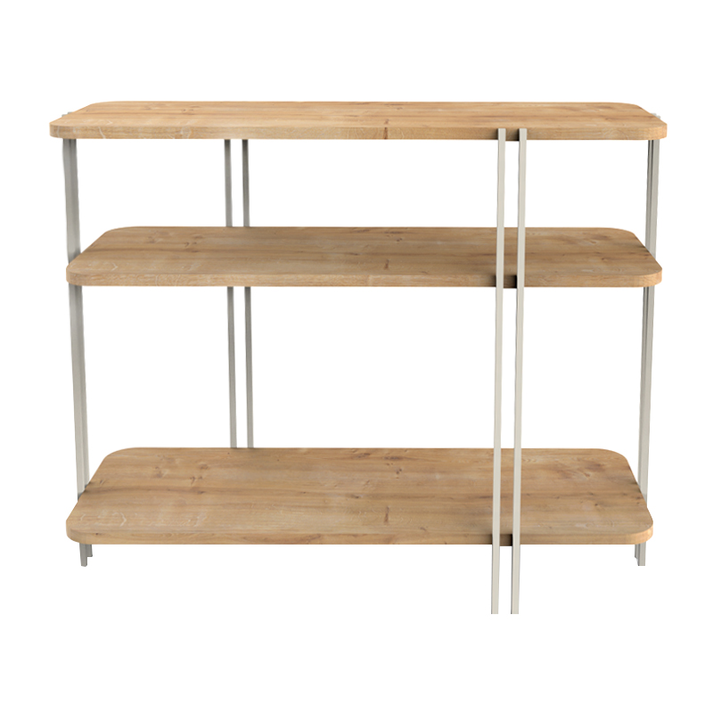 Κονσόλα Notus χρώμα sapphire oak 92x34,5x75εκ.