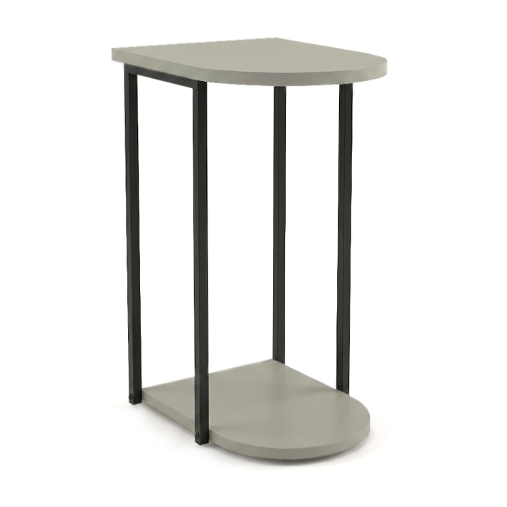 Τραπεζάκι βοηθητικό Roya χρώμα ash green 41,5x32x56εκ.