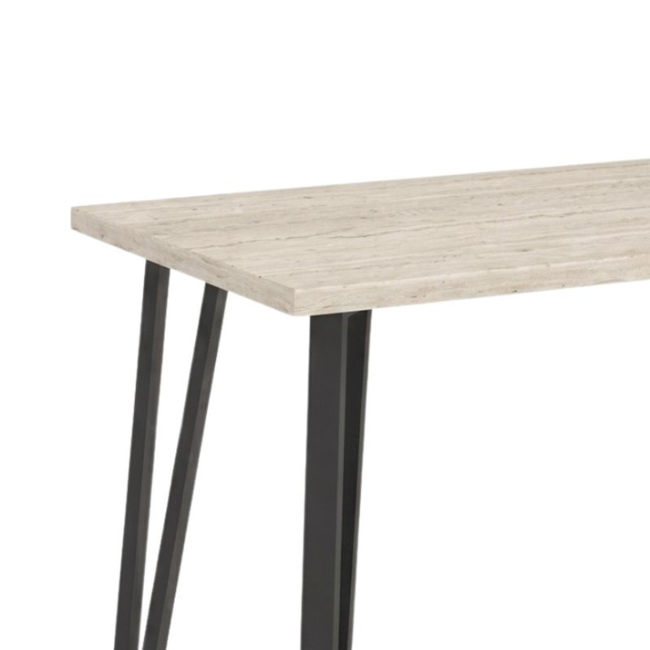 Τραπέζι Xana χρώμα travertine 120x70x77,5εκ.
