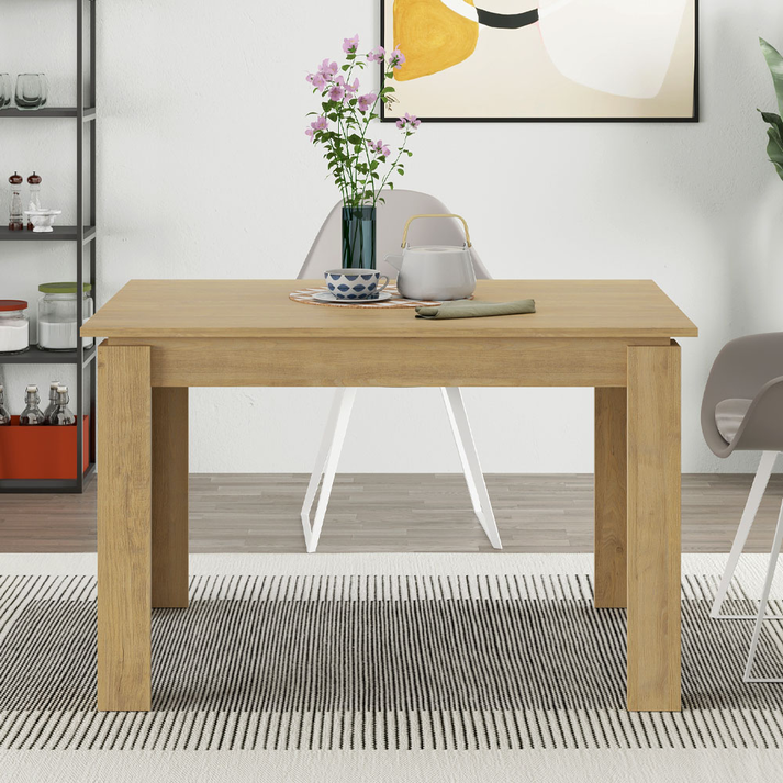 Τραπέζι Tolmen επεκτεινόμενο χρώμα sapphire oak 120/170x80x75εκ.