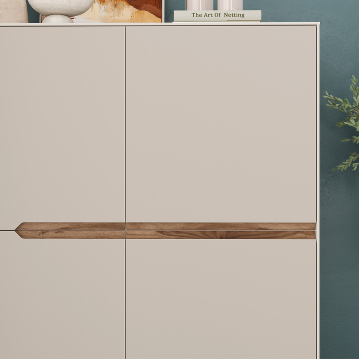 Μπουφές Arch χρώμα sandstone 98x40x120,5εκ.