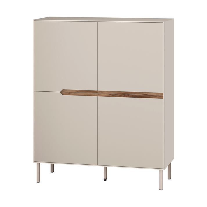 Μπουφές Arch χρώμα sandstone 98x40x120,5εκ.