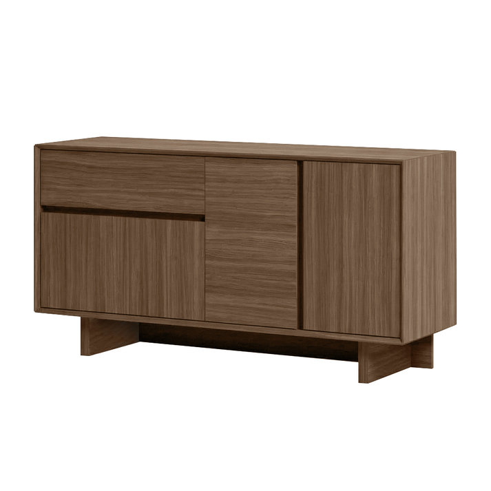 Μπουφές Capri χρώμα καρυδί milano 146x45x76,5εκ.