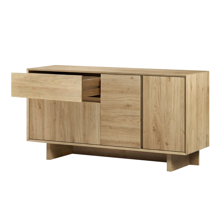 Μπουφές Capri χρώμα sapphire oak 146x45x76,5εκ.