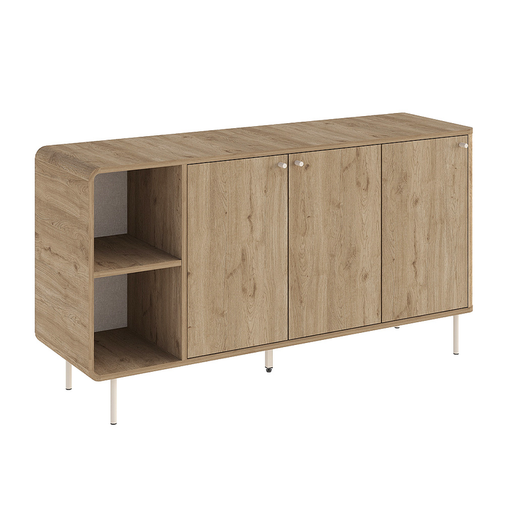 Μπουφές Colia χρώμα sepet oak 150x44x80εκ.